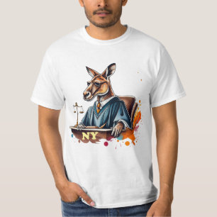 Richter Funny Kangaroo am Kangaroo-Gericht T-Shirt