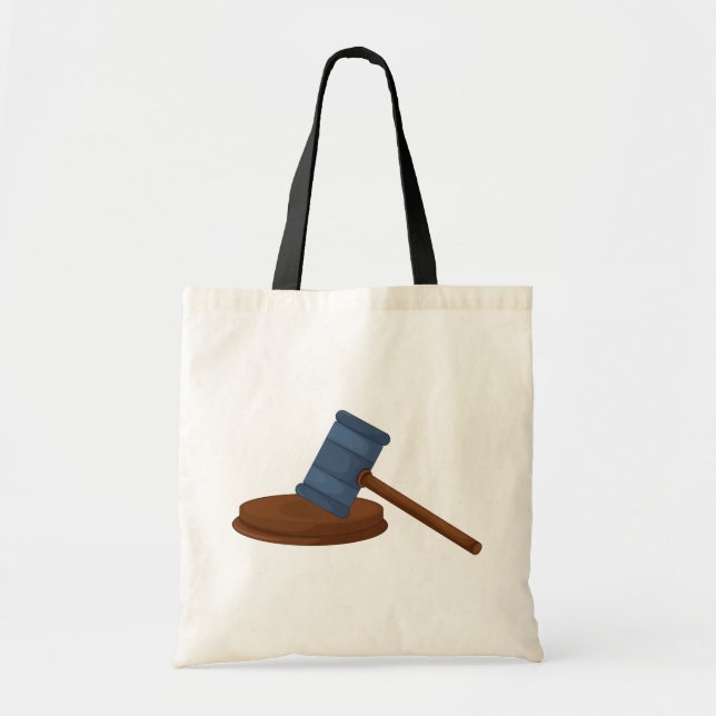 Richter Gavel Tote Bag Tragetasche (Vorne)