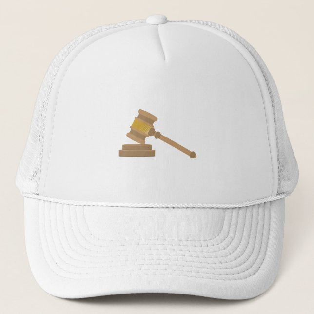 Richter Gavel Truckerkappe (Vorderseite)