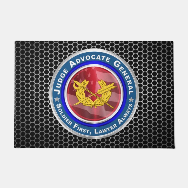 Richter Generalanwalt JAG Corps Fußmatte (Vorderseite)