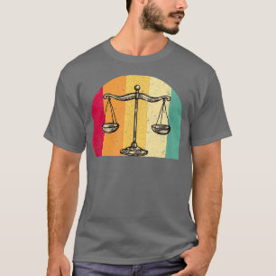Richter Retro-Richter - Vintage Justizskala T-Shirt