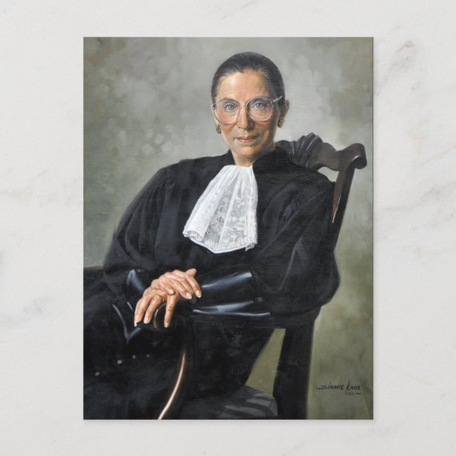 Richter Ruth Bader Ginsburg Postkarte (Vorderseite)