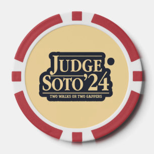 Richter Soto 24 - Funny Gifts for Baseball Fans Pokerchips