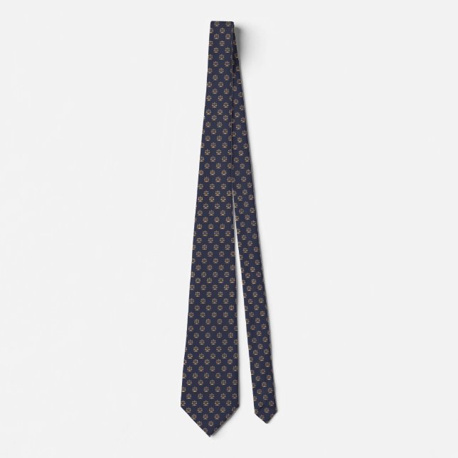 Richterskala (Anwalt) Neck Tie Krawatte (Vorderseite)