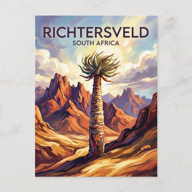 Richtersveld-Nationalpark Südafrika Postkarte (Vorderseite)