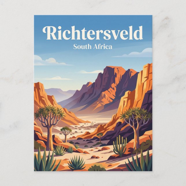 Richtersveld Südafrika Postkarte (Vorderseite)
