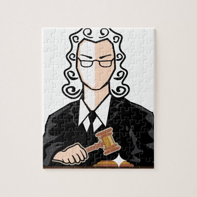 Richtervektorperson Puzzle (Vertikal)