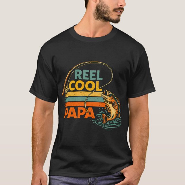 Richtig cooler Papa T-Shirt (Vorderseite)