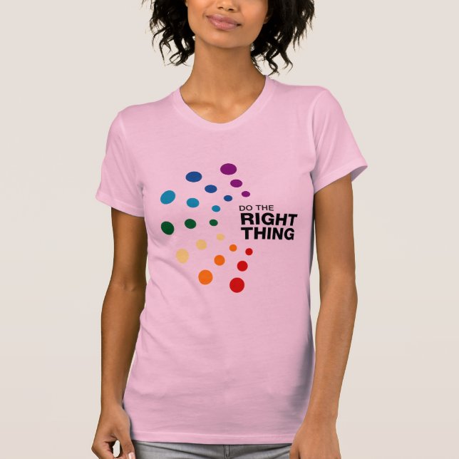 Richtig handeln (02) T-Shirt (Vorderseite)