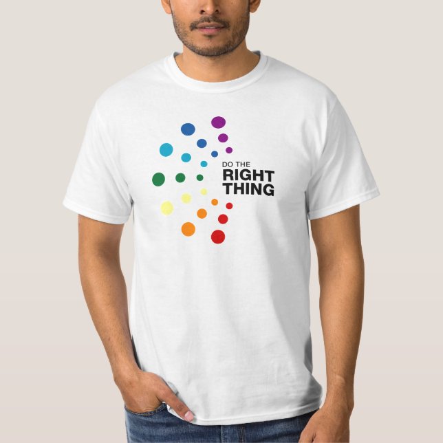 Richtig handeln (02) T-Shirt (Vorderseite)