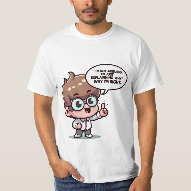 Richtige Erklärungen T-Shirt (Vorderseite)