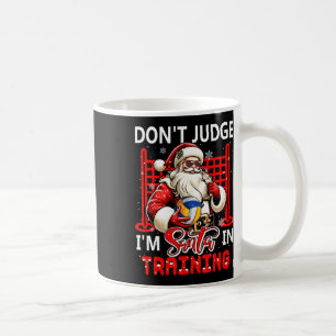 Richtige nicht, dass ich Santa Funny Joke Training Kaffeetasse