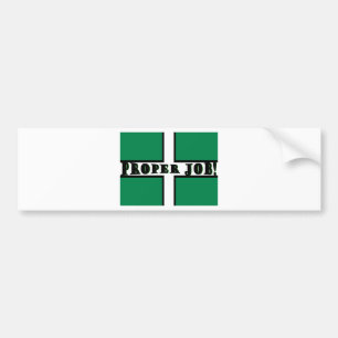 Richtiger Job - Devon Autoaufkleber