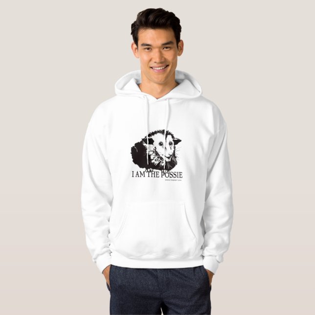 Richtiger OpossumHoodie für Männer Hoodie (Vorne ganz)