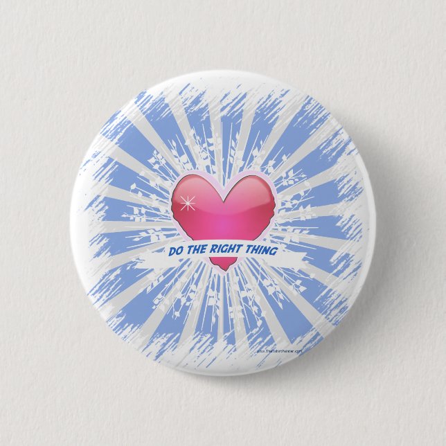 Richtiges tun button (Vorderseite)