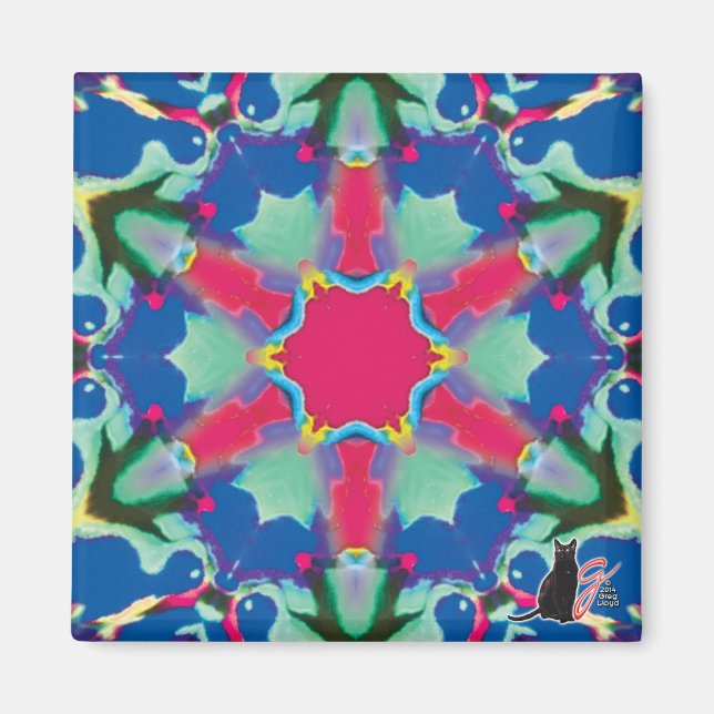 Richtlinie Kaleidoskop Magnet (Vorne)