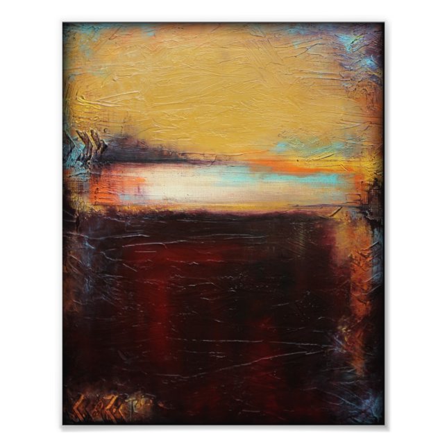 Richtung - Abstrakte Kunstdruckerei Fotodruck (Vorne)