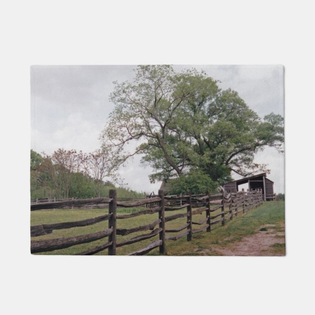 Richtung Fußmatte (Vorderseite)