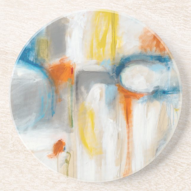 Richtung I Sandstein Untersetzer (Vorne)