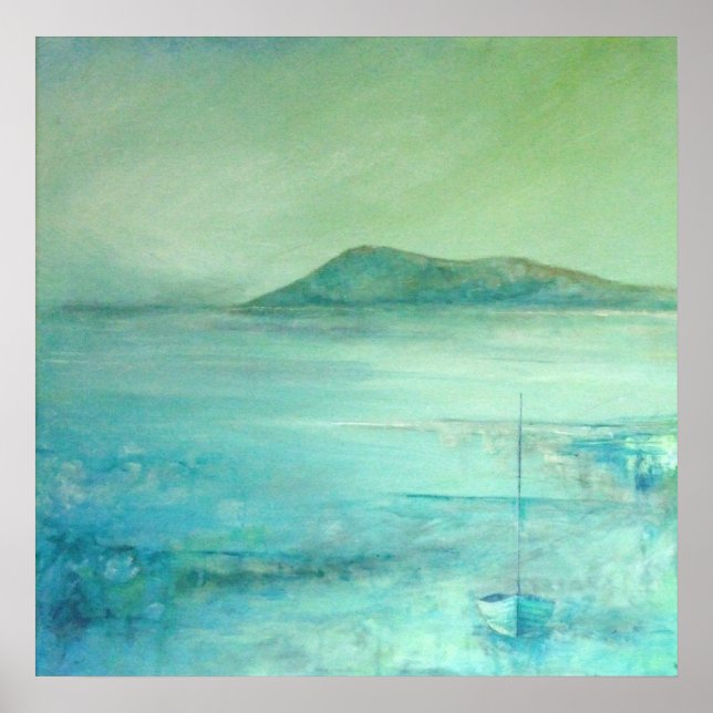 Richtung Samson Hill, Isles of Scilly Poster (Vorne)