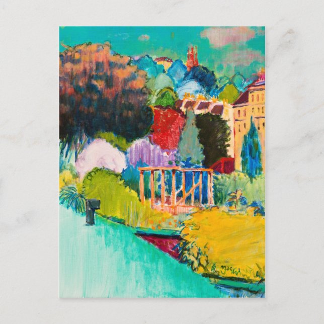 Richtung St. Stephen's Postkarte (Vorderseite)