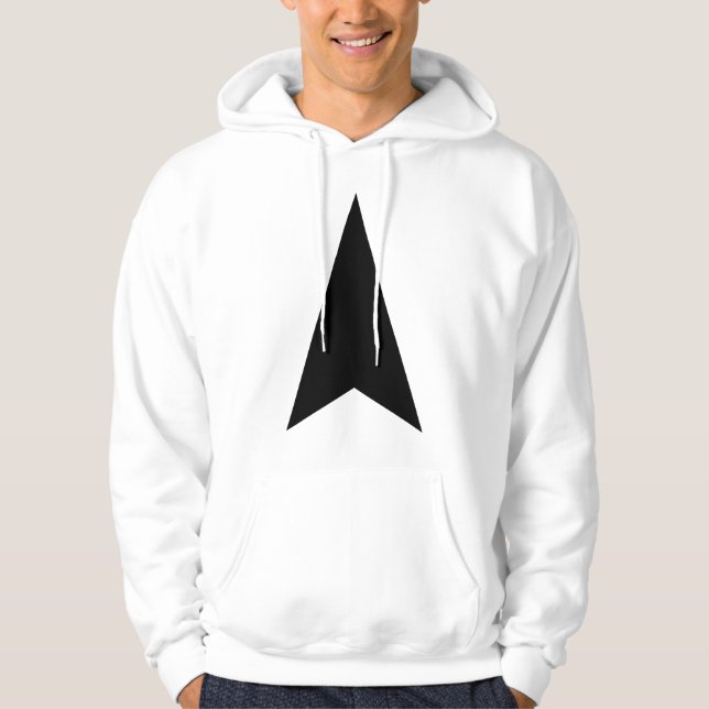 Richtungspfeil Hoodie (Vorderseite)