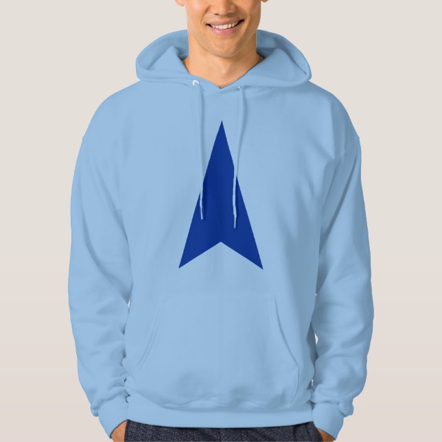 Richtungspfeil Hoodie (Vorderseite)