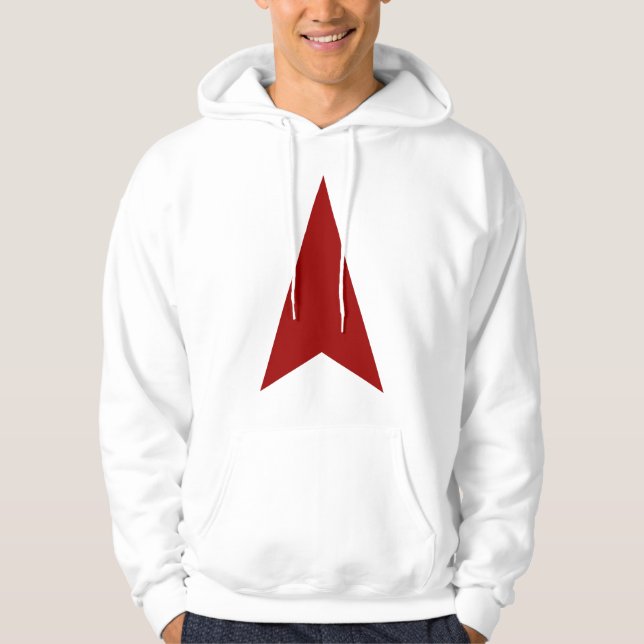 Richtungspfeil Hoodie (Vorderseite)