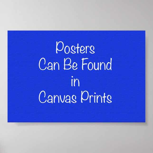 Richtungszeichen Poster (Vorne)