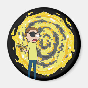 RICK AND MORTY™ Böser Morty Portal Magnet