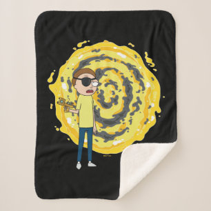 RICK AND MORTY™ Böser Morty Portal Sherpadecke