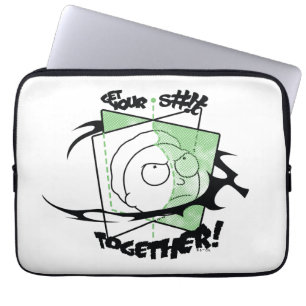 RICK AND MORTY™ Bring deine Scheiße in Ordnung! Laptopschutzhülle