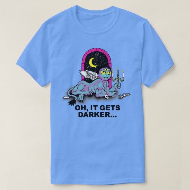 Rick and Morty It Gets Darker  T-Shirt (Design vorne)