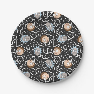Rick and Morty Lightning Pattern Pappteller