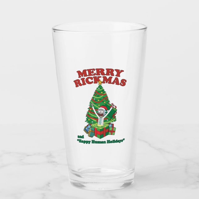 Rick and Morty | Portal Rick Merry Rickmas Glas (Vorderseite)