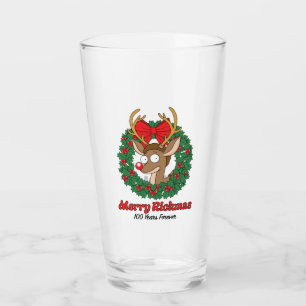 Rick and Morty   Reindeer Morty Merry Rickmas Glas