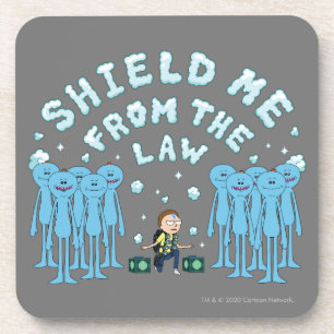 RICK AND MORTY™   Shield Me From The Law Getränkeuntersetzer