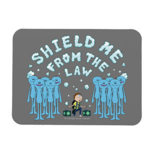 RICK AND MORTY™   Shield Me From The Law Magnet