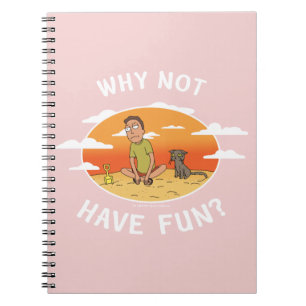 RICK AND MORTY™ Why Not Have Fun Notizblock