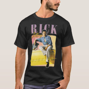 Rick Astley 80er Vibin Ästhetik Design T-Shirt