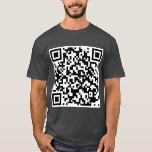 Rick Astley gibt Ihnen den QR-Code nie ab T-Shirt