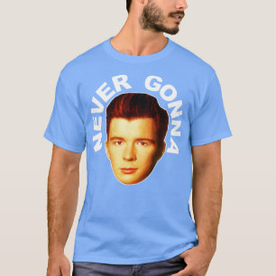 Rick Astley Retro Never Gonna Roll FanArt Tribut T-Shirt
