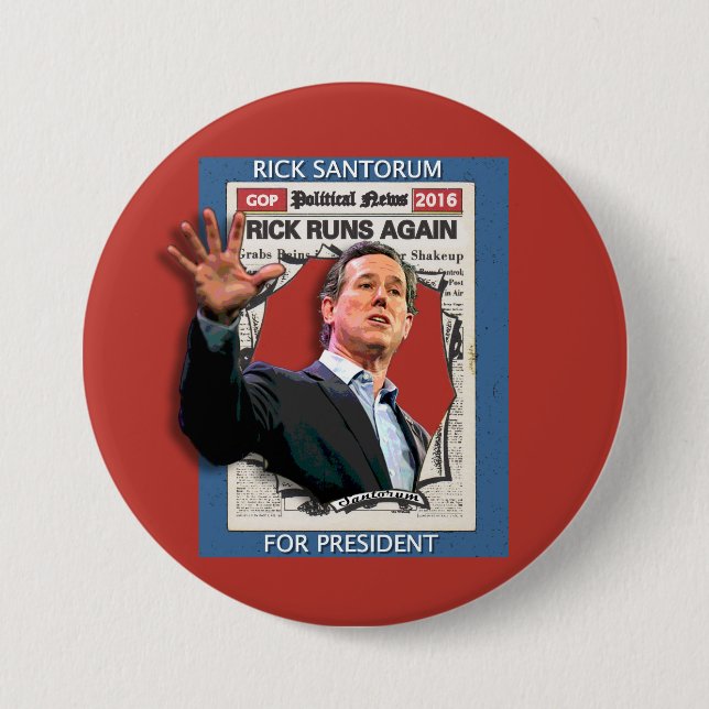 Rick läuft wieder button (Vorderseite)