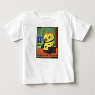 Rick London Alte Kunst des Käse-Ties Comic Baby T-shirt