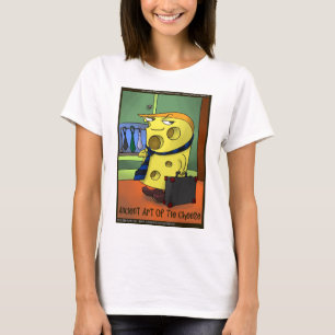 Rick London Ancient Art Of Tie Käse Comic T-Shirt