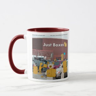 Rick London Big Box Stores for Cats Comic Tasse
