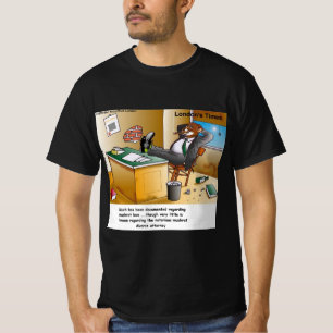 Rick London Bisamratten-Scheidungsanwalt Comic  T-Shirt