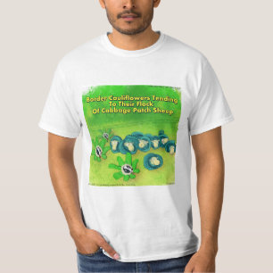 Rick London Border Collie Blume Comic T-Shirt