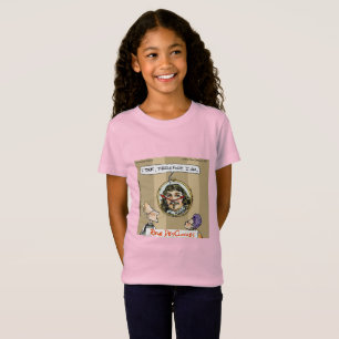 Rick London Cartoon Descartes Clock Comic T-Shirt