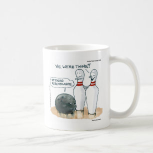 Rick London Cartoon Funny Bowling Comic Kaffeetasse